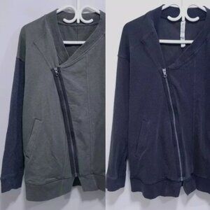 2 Lululemon Mula Bundle Wrap Telemark Print Green Jacket 6 Small Size Set Bundle